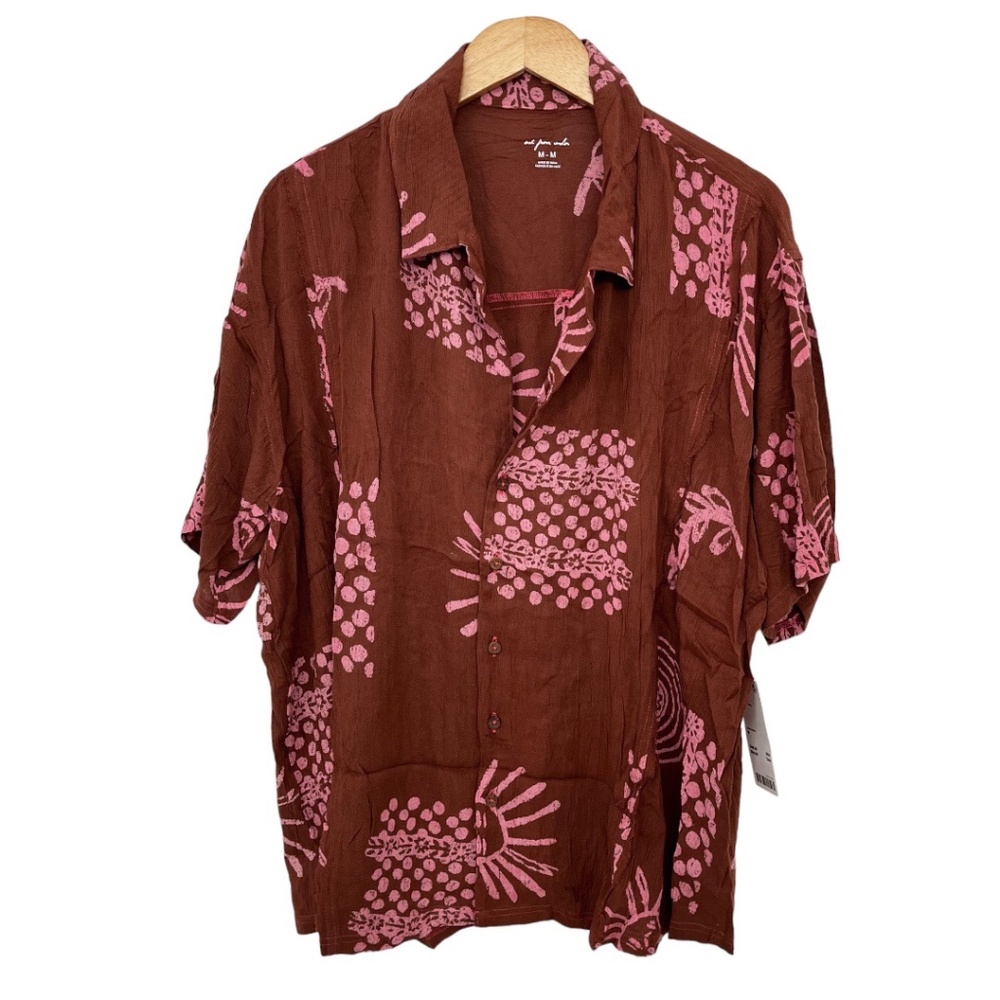 Urban Outfitters Printed Button-Down Shirt Women's